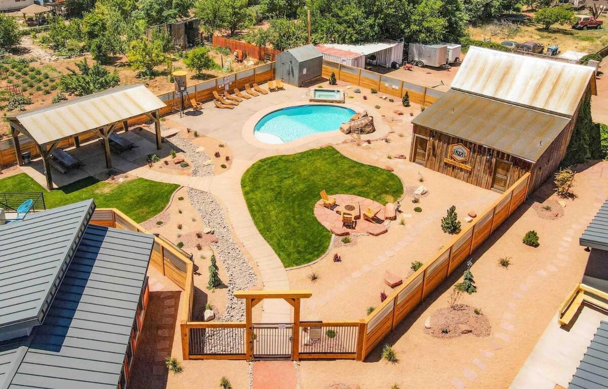 Timber & Tin G 2Bed 2Bath W Pool & Rooftop Deck Kanab Exteriér fotografie